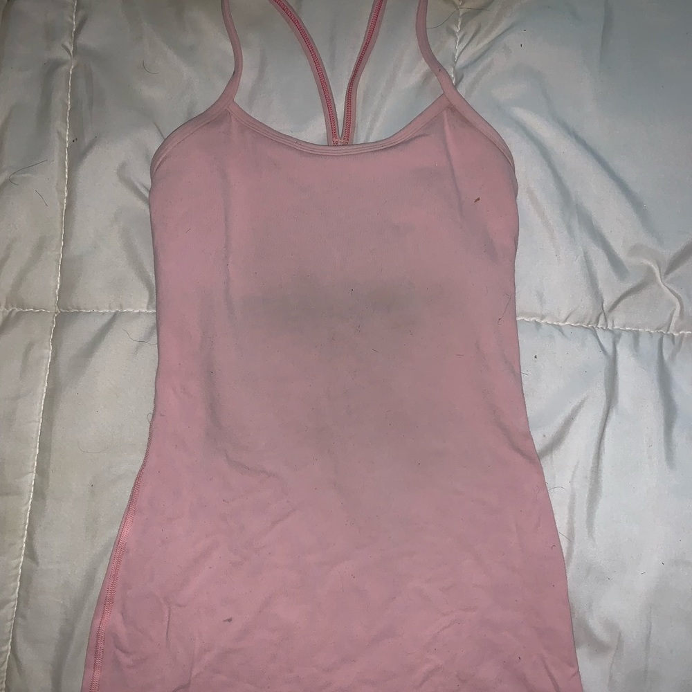 Lulu Lemon Pink Tank Top